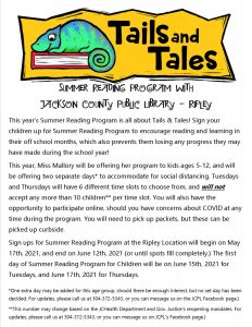 SRP 21 Flyer for School Delivery Handout