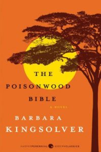 the poisonwood bible by barbara kingsolver will be discussed on November 24th at 11 am in the Ripley library.